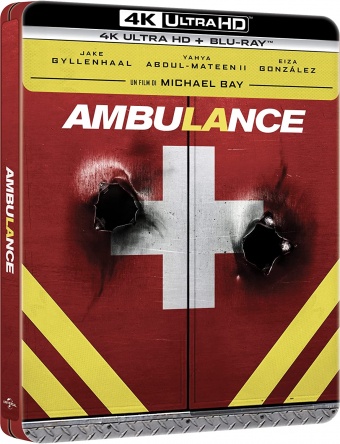 Locandina italiana DVD e BLU RAY Ambulance 